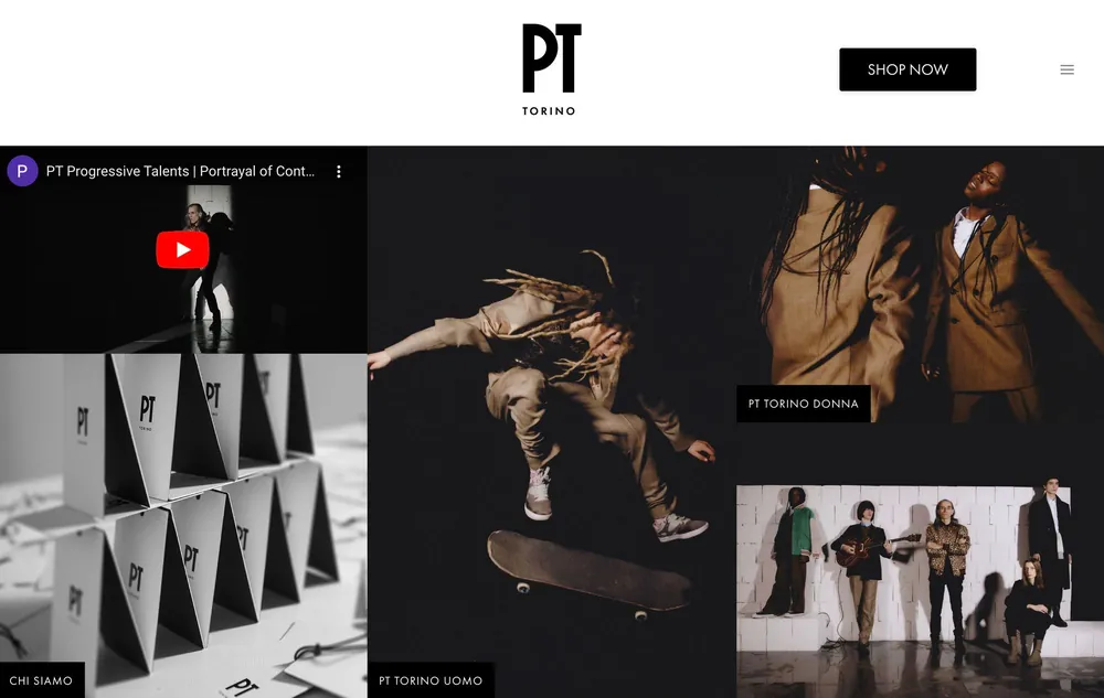 PT Torino, Sito del brand