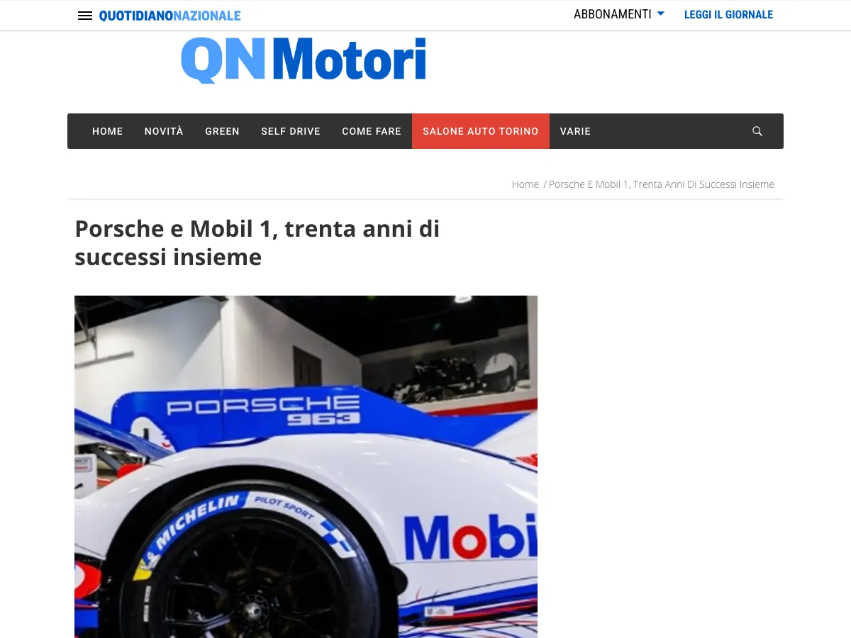 ExxonMobil, Uscita su QN Motori