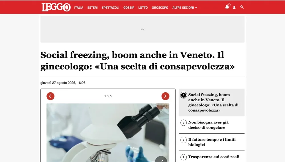 Arcster, Uscita su Leggo