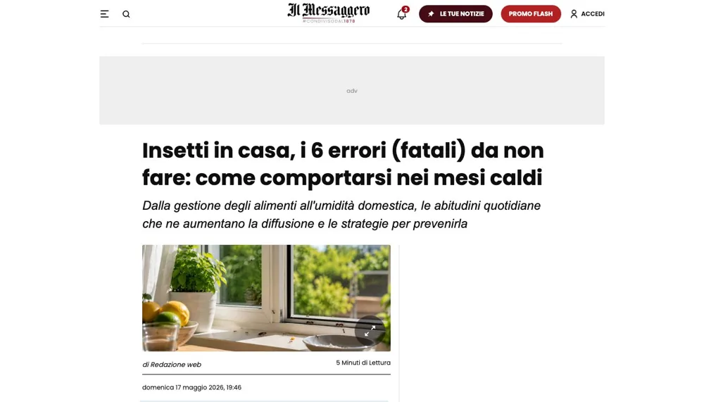 SGD, Uscita su Il Messaggero