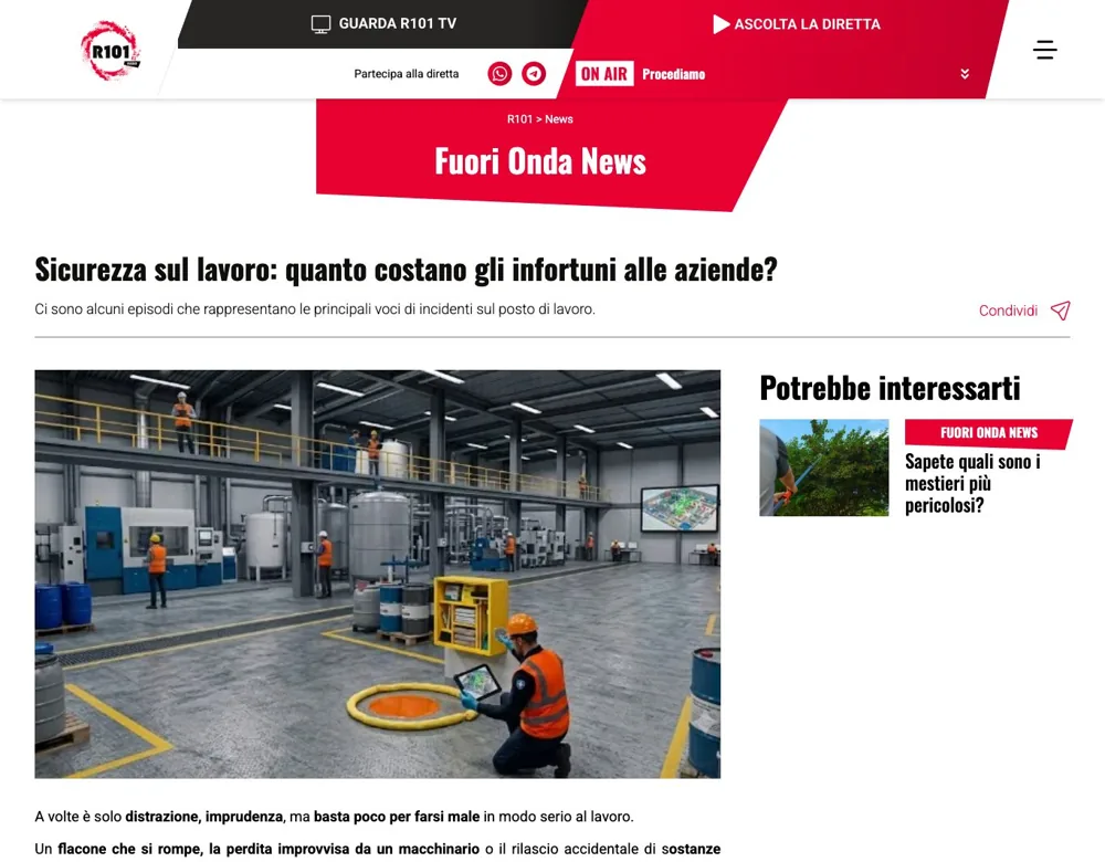 Ingegneria Italia, Passaggio a Radio 101, Fuori Onda News